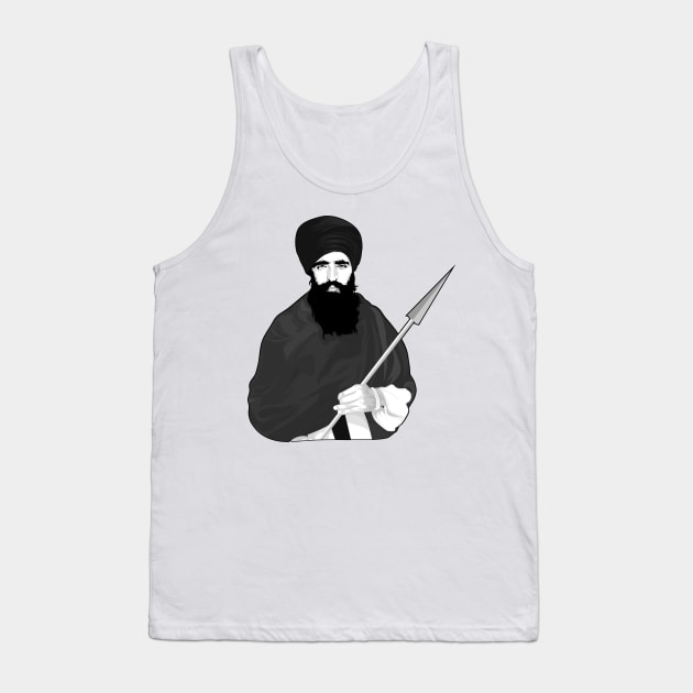 Khalsa Sikh Tank Top by Nimazka-kun